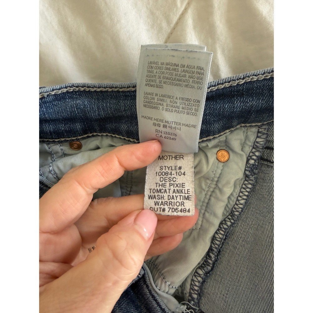 Mother Denim Pixie Tomcat Ankle Daytime Warrior Size‎ 32 - Picture 16 of 16